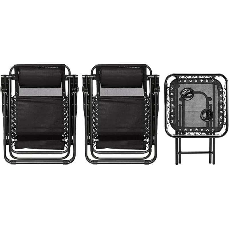 Pague 1 Leve 2 💙 OrtoComfort© Max – Cadeiras Dobráveis Super Reforçadas (150kg)