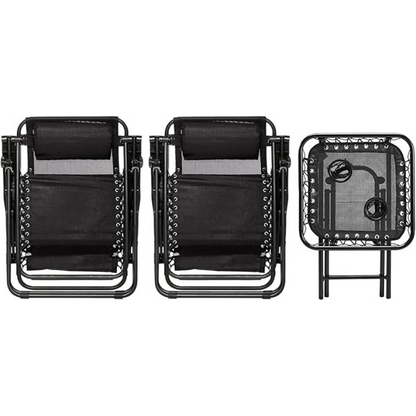 Pague 1 Leve 2 💙 OrtoComfort© Max – Cadeiras Dobráveis Super Reforçadas (150kg)