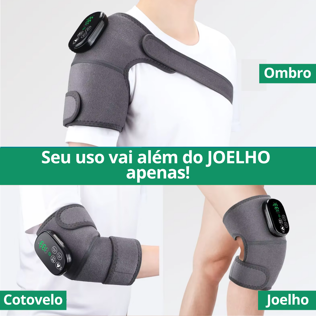 Joelheira com Aquecimento/Massagem para Dores